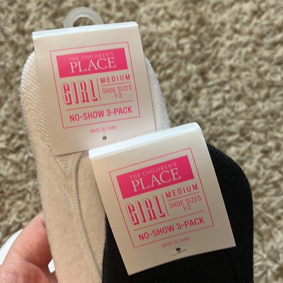 Puma Girls Bo Show Socks Bundle Black White Tights Leggings NEW - Picture 2 of 8